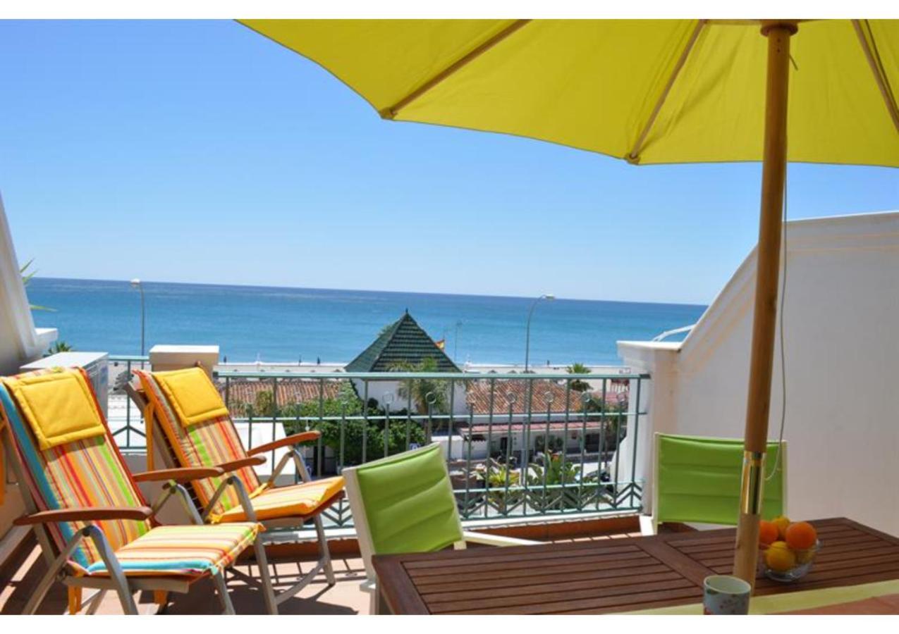 Sunny Apartment On Burriana Beach Nerja Eksteriør billede