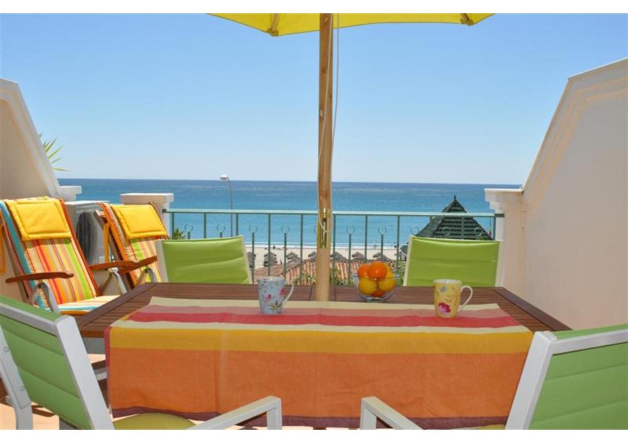 Sunny Apartment On Burriana Beach Nerja Eksteriør billede